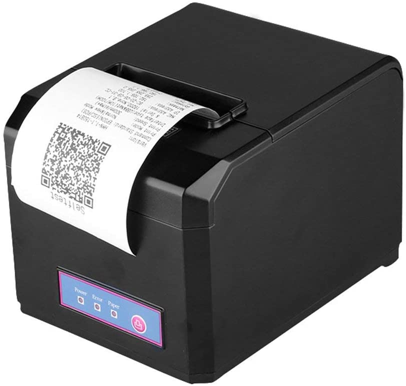 Excelvan Stampante Termica 80mm 300 mm/s - taglio automatico - SERIALE / USB / ETHERNET