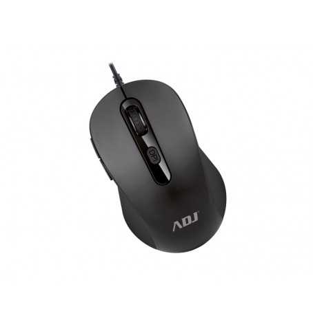 297_MWO_16421 Mouse USB ADJ MO136 Pure Evo nero